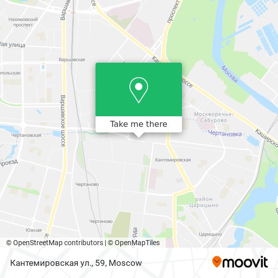 Кантемировская ул., 59 map