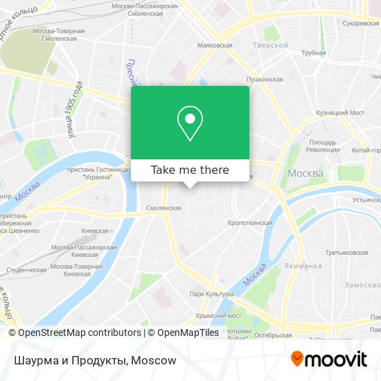 Шаурма и Продукты map