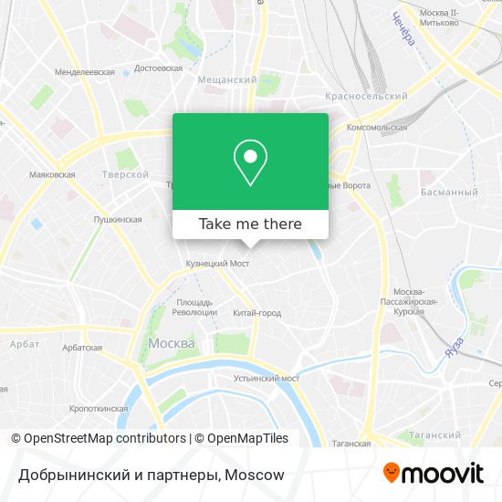 Добрынинский и партнеры map