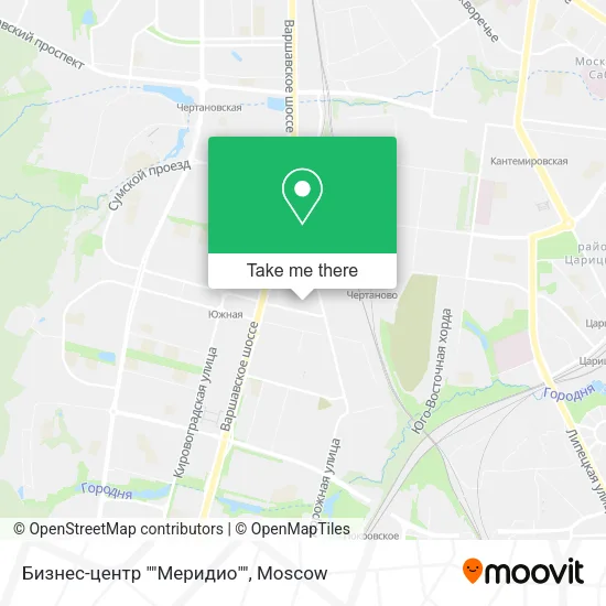 Бизнес-центр ""Меридио"" map