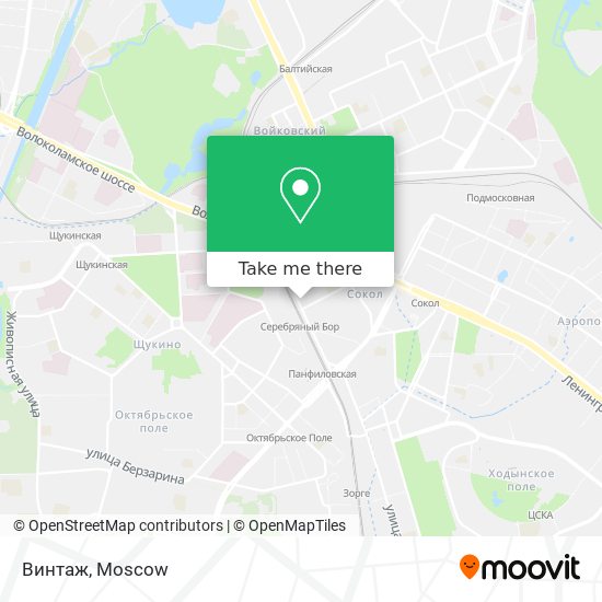 Винтаж map