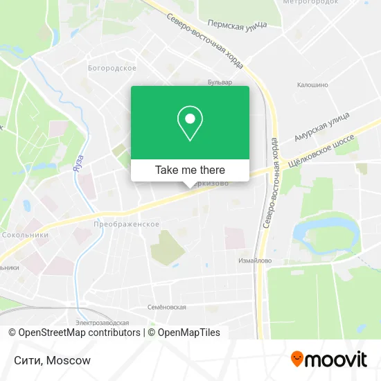 Сити map