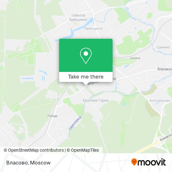 Власово map