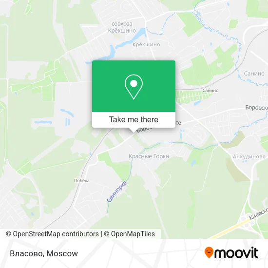 Власово map