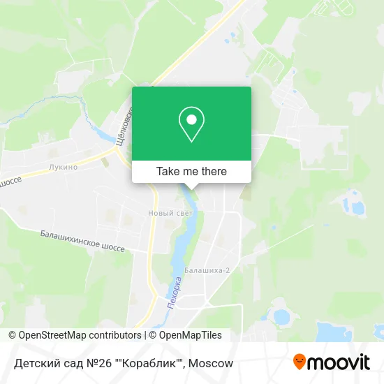 Детский сад №26 ""Кораблик"" map