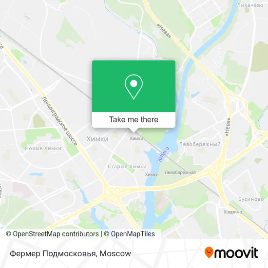 Фермер Подмосковья map