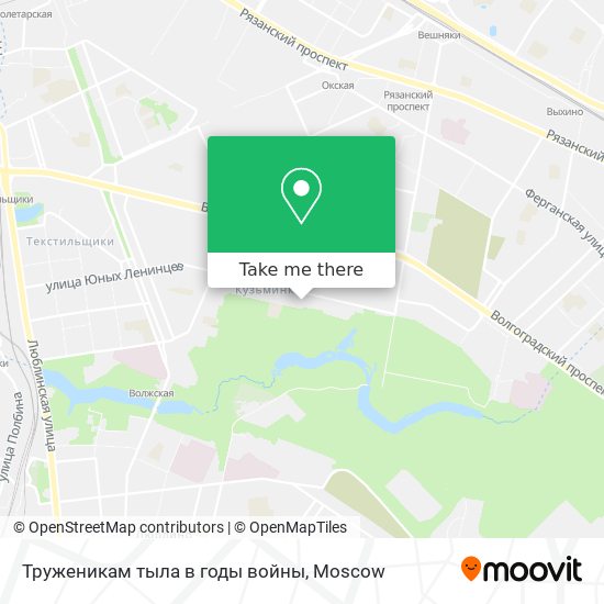 Труженикам тыла в годы войны map