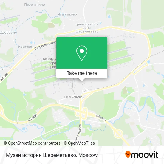 Музей истории Шереметьево map
