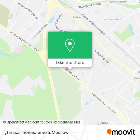 Детская поликлиника map