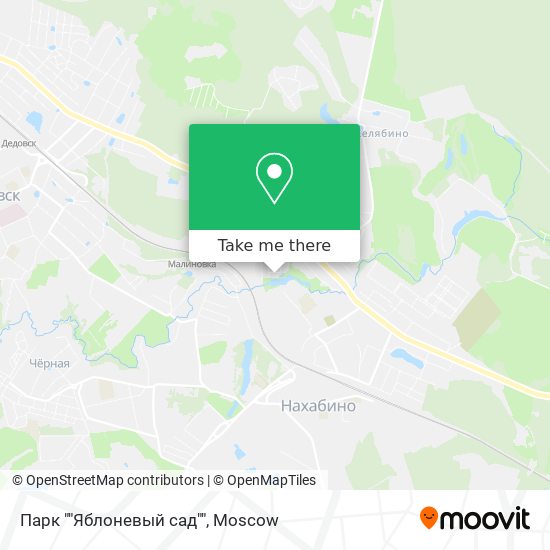 Парк ""Яблоневый сад"" map