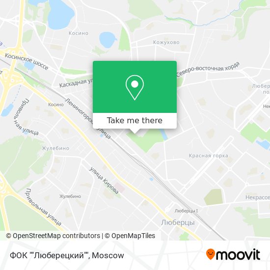 ФОК ""Люберецкий"" map