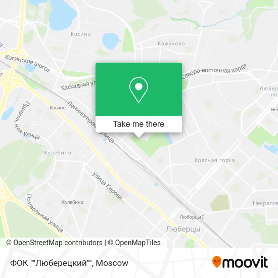 ФОК ""Люберецкий"" map