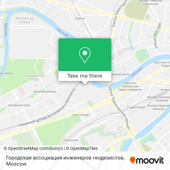 Городская ассоциация инженеров геодезистов map