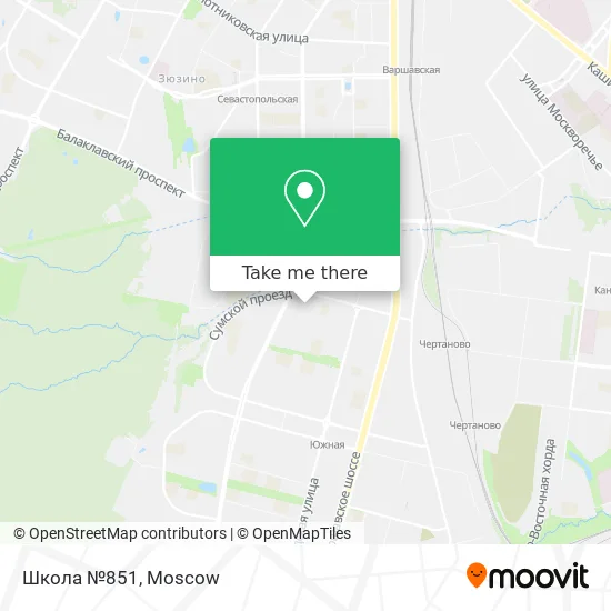 Школа №851 map
