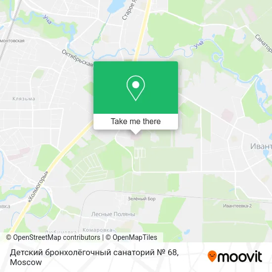 Детский бронхолёгочный санаторий № 68 map
