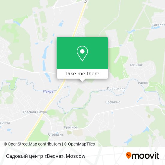 Садовый центр «Весна» map