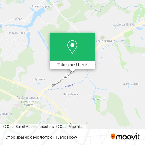 Стройрынок Молоток - 1 map