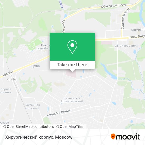 Хирургический корпус map