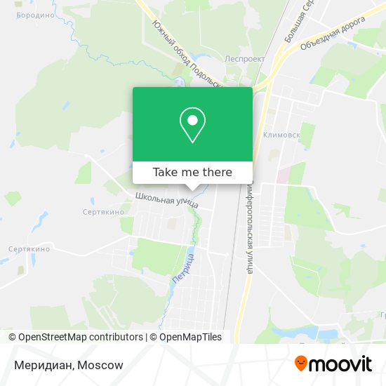 Меридиан map