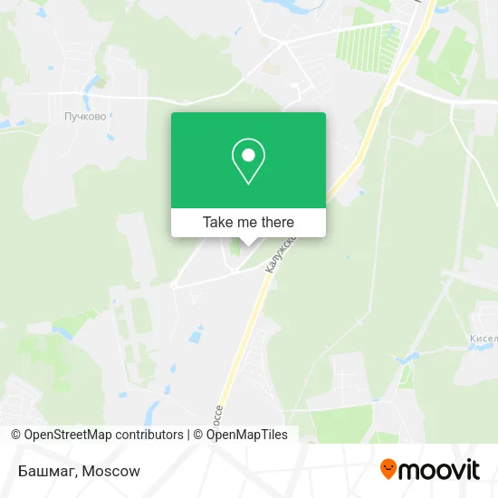 Башмаг map