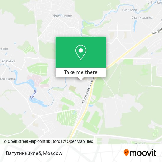 Ватутинкихлеб map