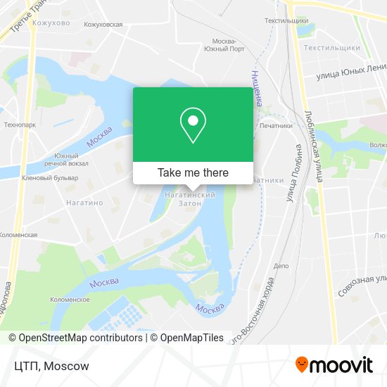 ЦТП map