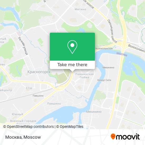 Москва map
