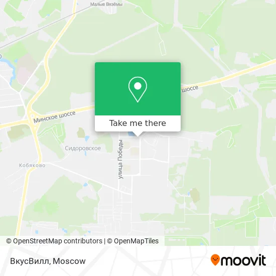 ВкусВилл map