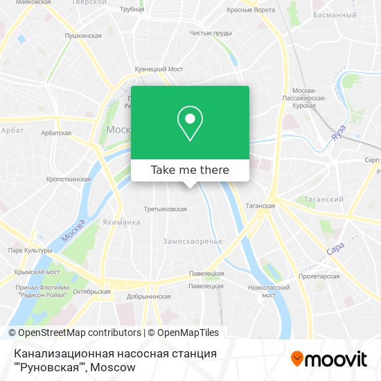 Канализационная насосная станция ""Руновская"" map