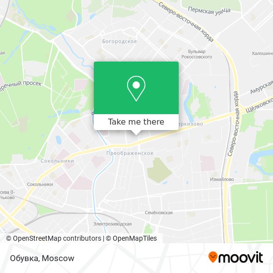 Обувка map