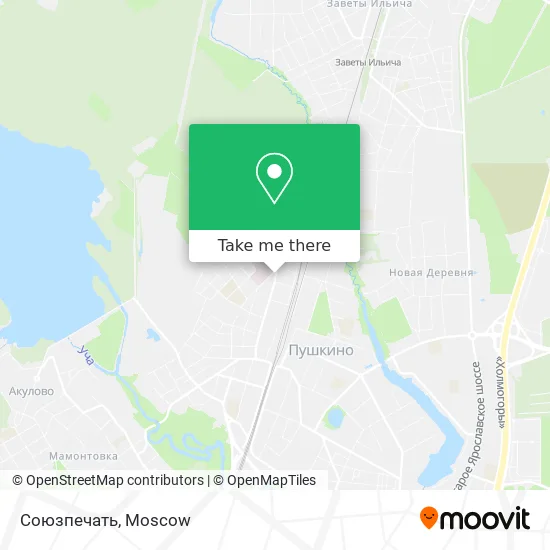 Союзпечать map