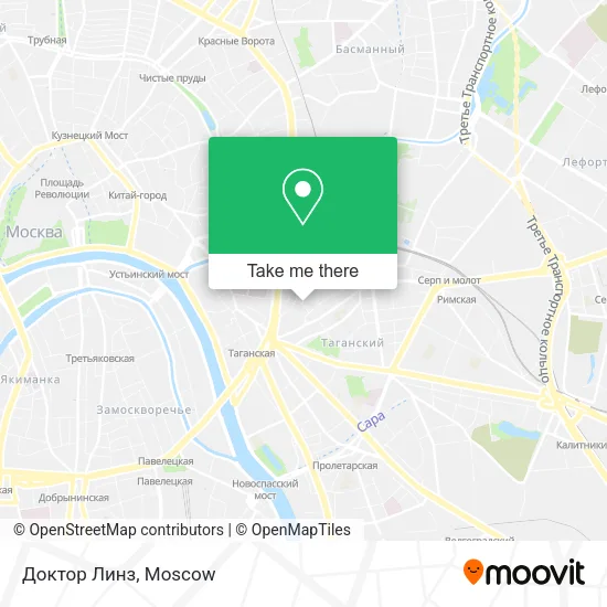 Доктор Линз map