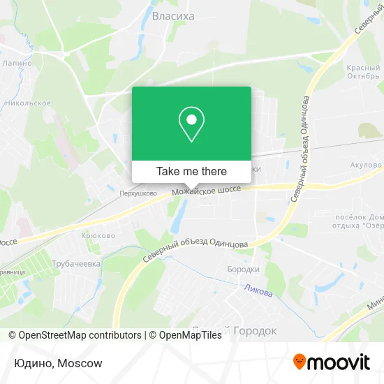 Юдино map