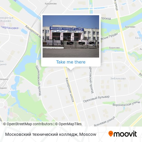 Московский технический колледж map