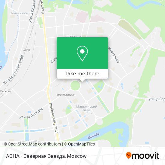 АСНА - Северная Звезда map