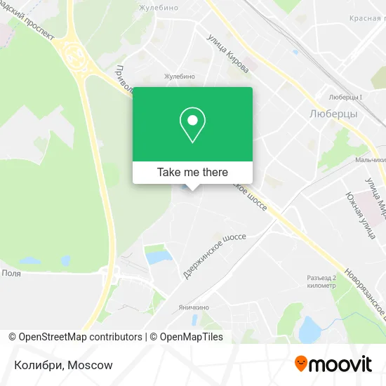 Колибри map
