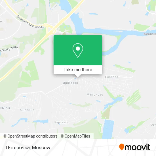 Пятёрочка map