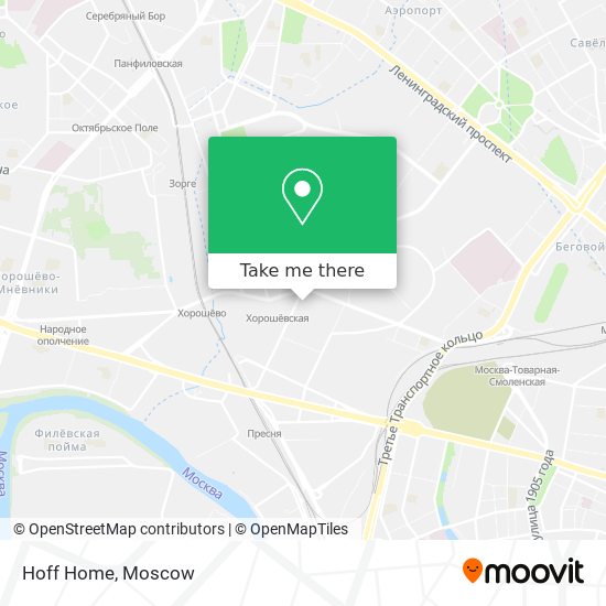 Hoff Home map
