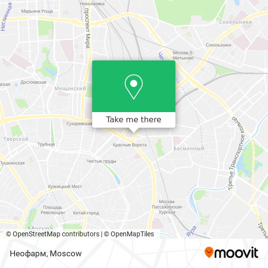 Неофарм map