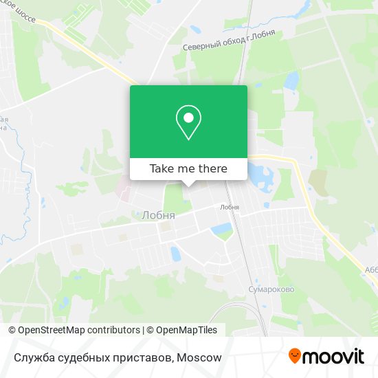 Служба судебных приставов map
