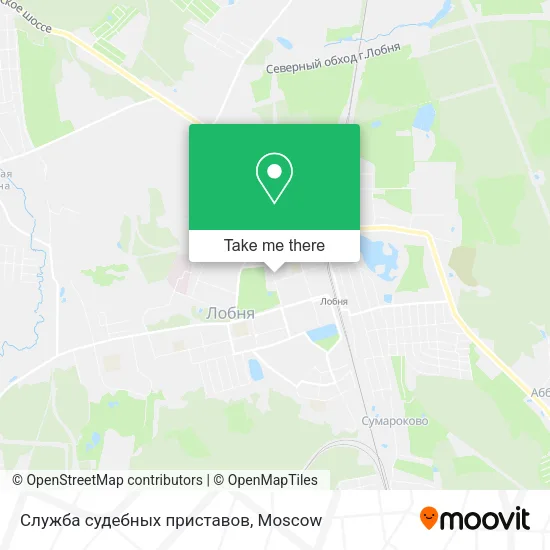 Служба судебных приставов map