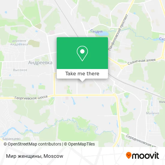 Мир женщины map