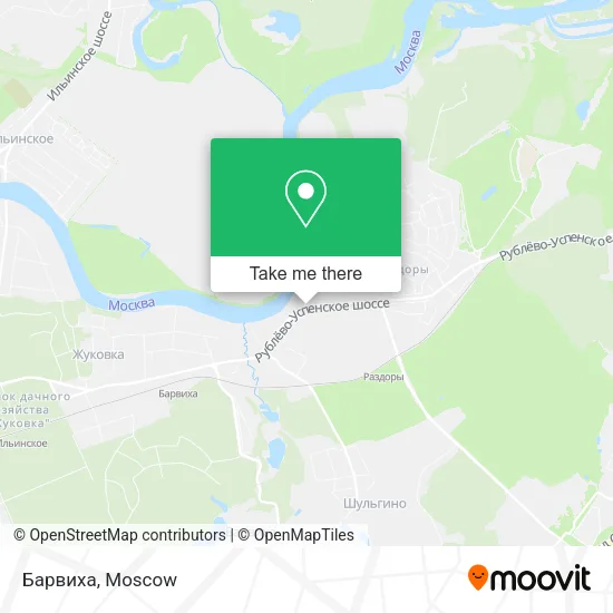 Барвиха map
