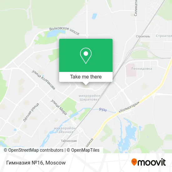 Гимназия №16 map