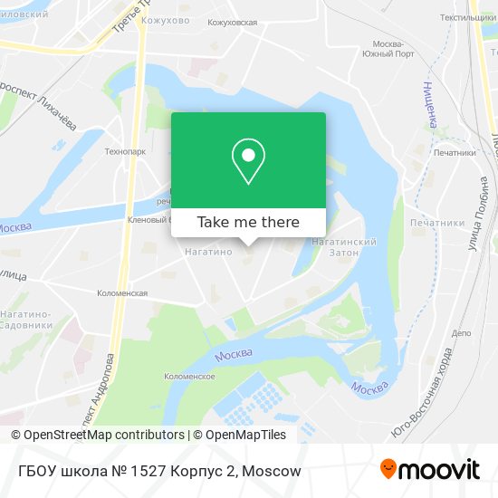 ГБОУ школа № 1527 Корпус 2 map