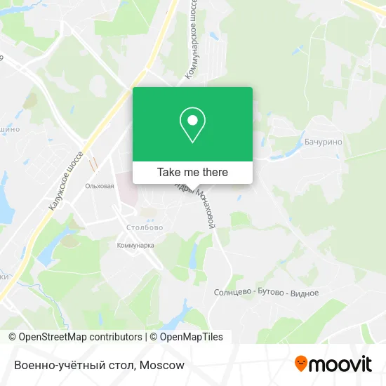 Военно-учётный стол map