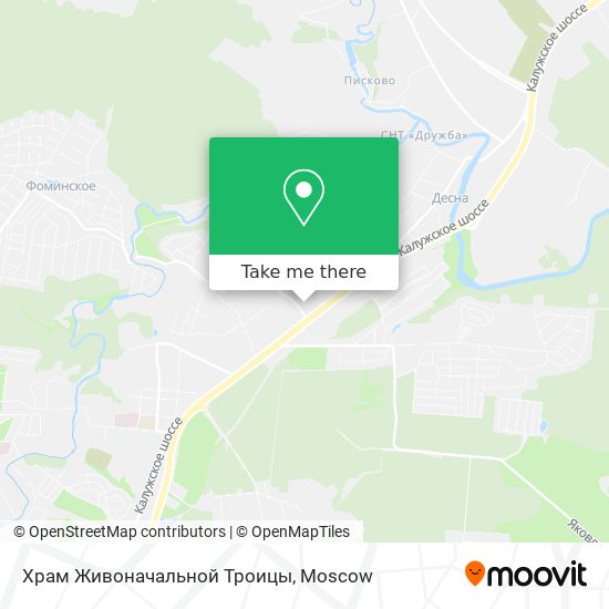 Храм Живоначальной Троицы map