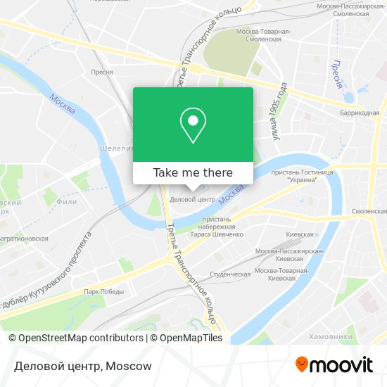 Деловой центр map