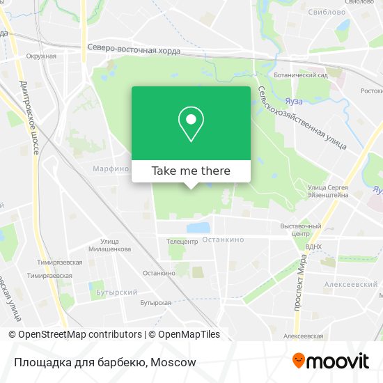 Площадка для барбекю map