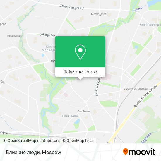 Близкие люди map